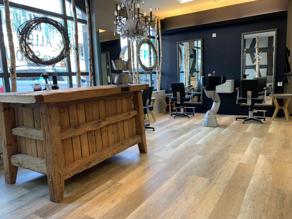 Friseursalon von innen